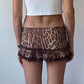 Leopard Print Skirt
