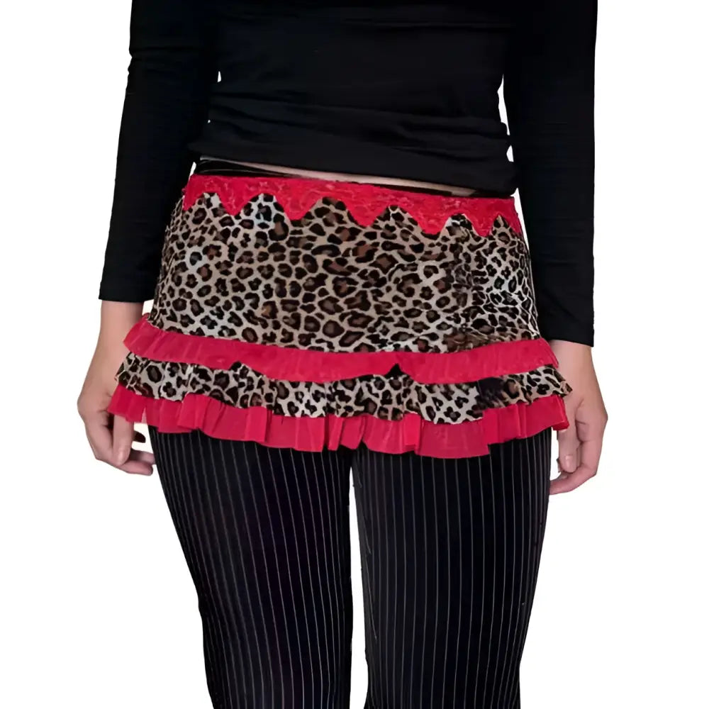 Leopard Print Skirt