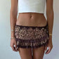 Leopard Print Skirt