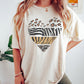 Animal Print Heart Graphic Statement Design For Everyday Wear Comfort Colors Tee