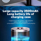 Luxury Earphone Bluetooth Compatible Headphones With Mic 3500mAh Mirror Charging Box Wireless Headphones Noise Cancelling HiFi Earbud Gaming Headsets Bluetooth MP3 Music Playes Sports Wireless Waterproof Touch Control Headphones