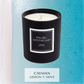 Matte Black Candle