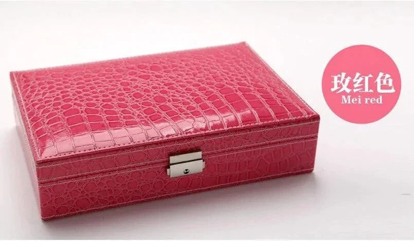 Elegant Leather Vanity Case