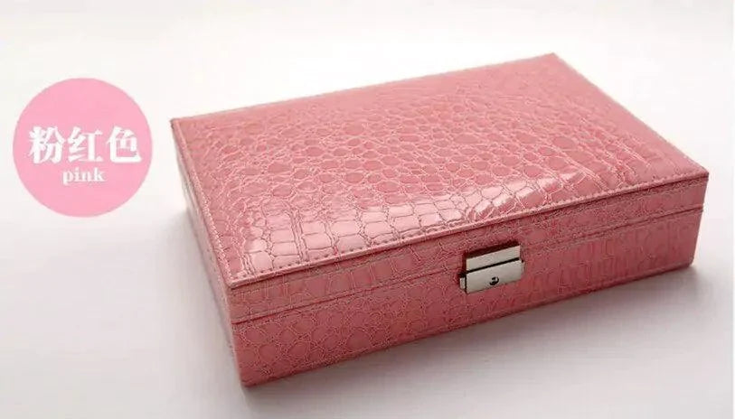 Elegant Leather Vanity Case