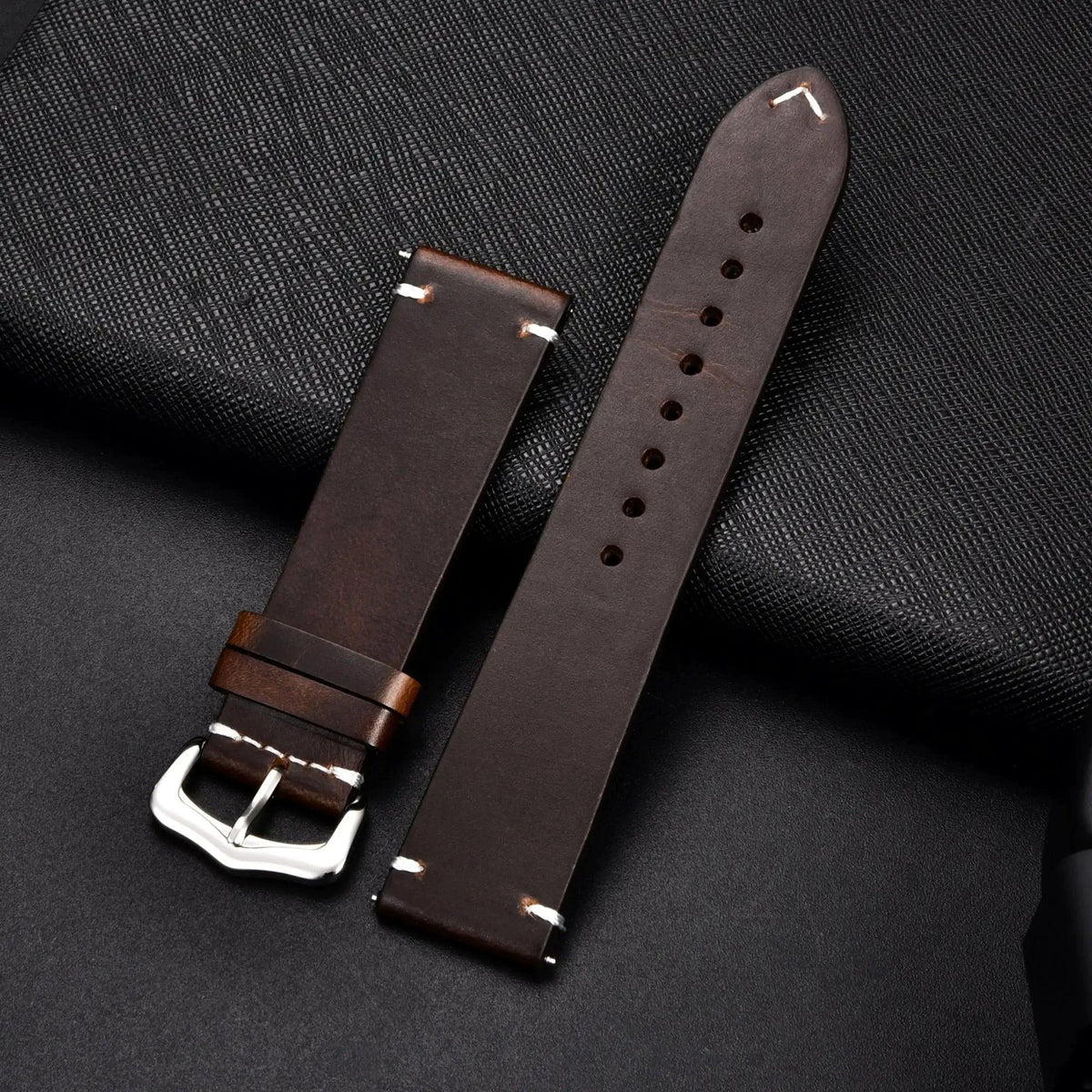 Elegant Leather Watch Band