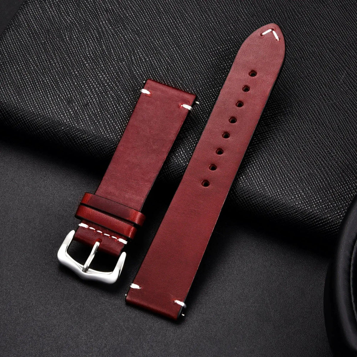 Elegant Leather Watch Band