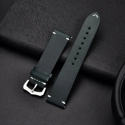 Elegant Leather Watch Band