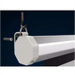 Matte White Motorized Projection Screen with Remote Control