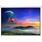 Matte White Motorized Projection Screen with Remote Control