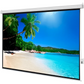 Matte White Motorized Projection Screen with Remote Control