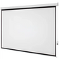 Matte White Motorized Projection Screen with Remote Control