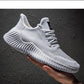 Mens Breathable White Trendy Sneakers  Casual Design  Light Walking Running Trainers Casual Breathable Mesh Men Running Shoes Walking Sneakers