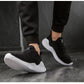 Mens Breathable White Trendy Sneakers  Casual Design  Light Walking Running Trainers Casual Breathable Mesh Men Running Shoes Walking Sneakers