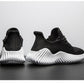 Mens Breathable White Trendy Sneakers  Casual Design  Light Walking Running Trainers Casual Breathable Mesh Men Running Shoes Walking Sneakers