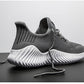 Mens Breathable White Trendy Sneakers  Casual Design  Light Walking Running Trainers Casual Breathable Mesh Men Running Shoes Walking Sneakers