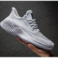 Mens Breathable White Trendy Sneakers  Casual Design  Light Walking Running Trainers Casual Breathable Mesh Men Running Shoes Walking Sneakers