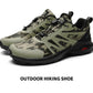 Mens Soft Breathable Outdoor Jogging Hiking Shoes Mountain Waterproof Running Shoes Sneakers Trail Running Non-Slip Hiking Breathable Walking Footwear Athletic Sneaker