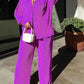Solid Suit Set