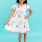 SALE Mermaid Fairytale Pom Pom Dress