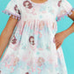 SALE Mermaid Fairytale Pom Pom Dress