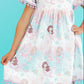 SALE Mermaid Fairytale Pom Pom Dress