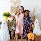 Spooky Sweetheart 3/4 Sleeve Pocket Twirl Dress