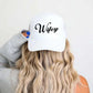 Embroidered Wifey Trucker Hat – Classic Mesh Cap for Wedding or Anniversary