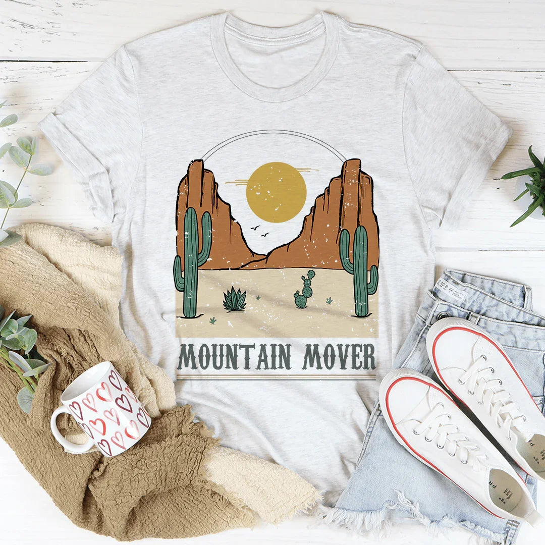 Mountain Mover Graphic T-Shirt – Inspirational Christian Faith Tee