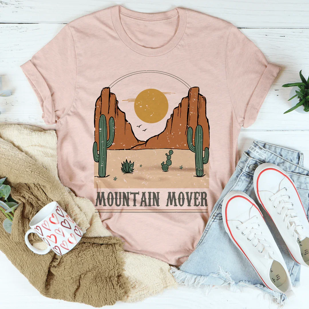 Mountain Mover Graphic T-Shirt – Inspirational Christian Faith Tee