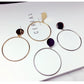 Simple Circle Earrings - Trendy and Versatile Design