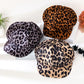 Personalized Leopard Print Octagonal Hat for Women