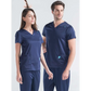 Navy Blue Beauty Salon Workwear Set