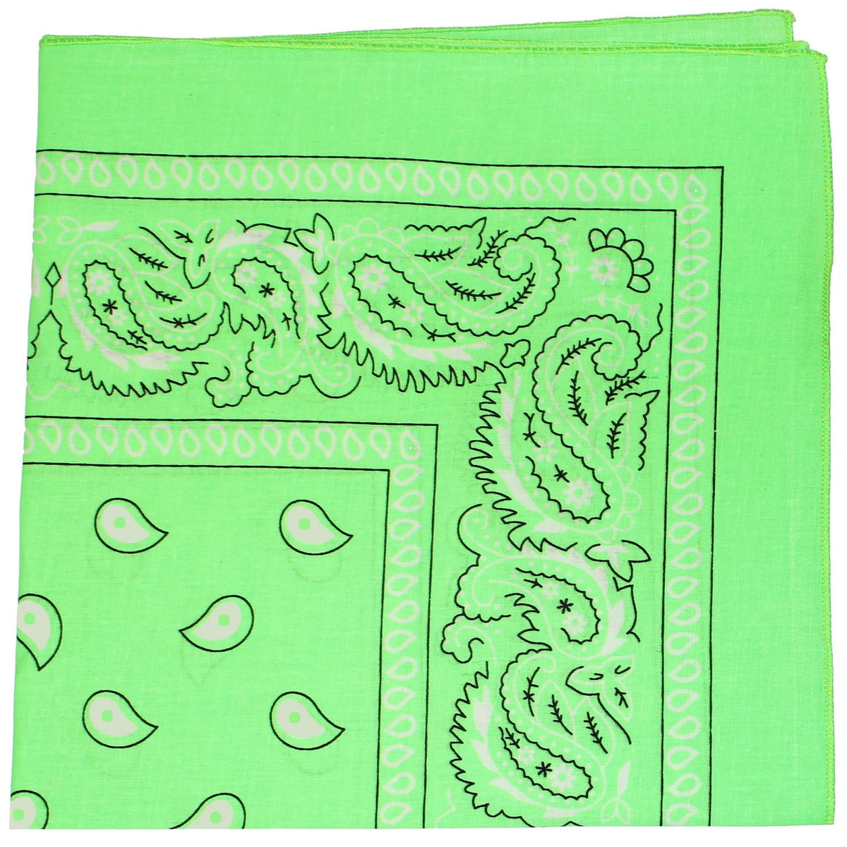 Pack of 18 XL Oversized 27 Inches Cotton Paisley Bandanas