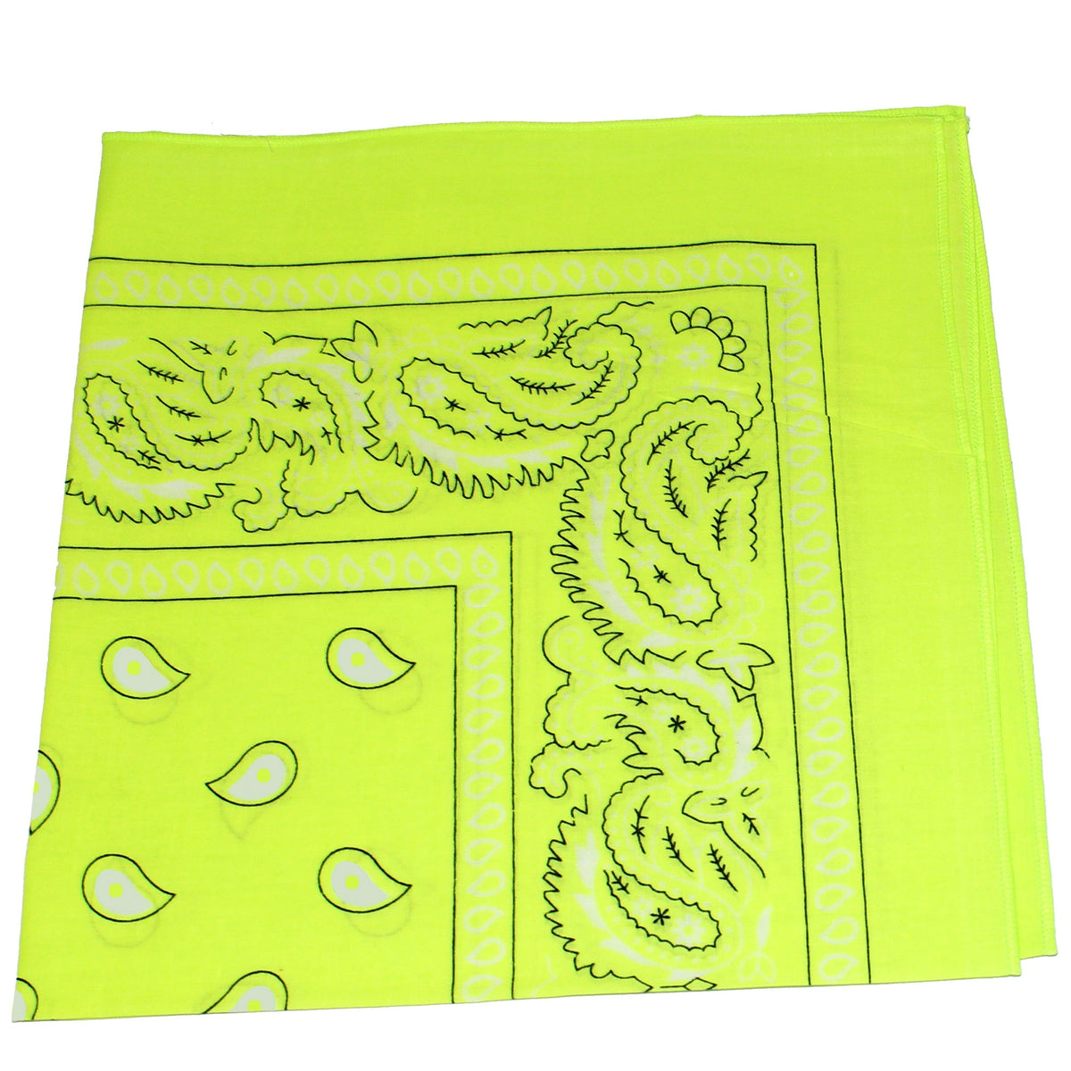 Pack of 18 Cotton Paisley Bandanas Regular Size 22 Inches