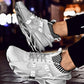 New Running Sneakers High Quality Breathable Mesh Sneakers For Jogging Walking Athletics Trainer Sports Men's Running Shoes Non Slip Athletic Tennis Walking Sneakers