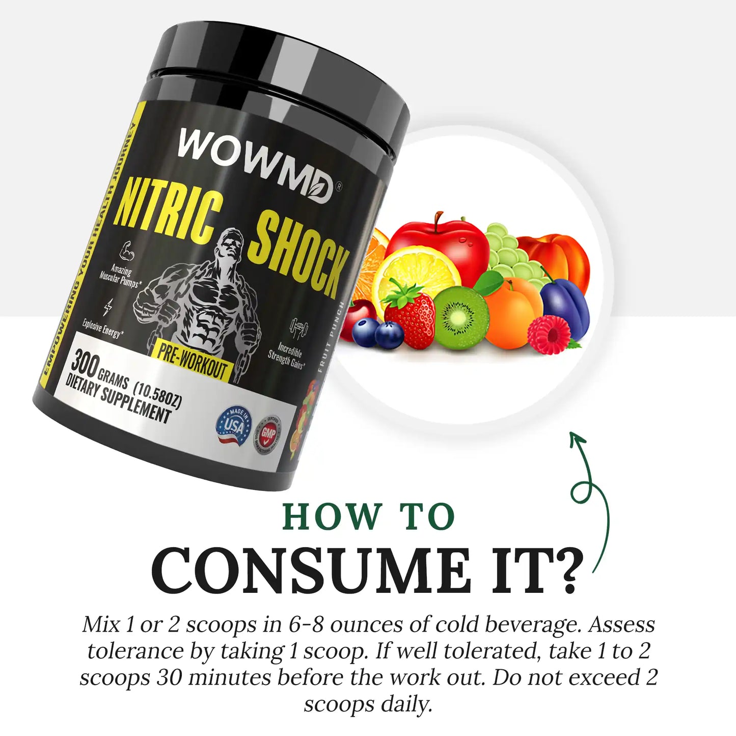 Nitric Shock Pre-Workout