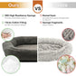 Large Dark Grey Human Dog Bed