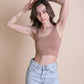 Offset Shoulder Brami Top