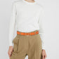 CR Womens Leather Belt 1.3" Reversible Casual Jeans Dress
