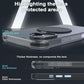 FUGTBLESS iPhone 16 Case 6.1" Translucent Magnetic O-Ring 360° Stand