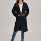 Bloggerlove Women's Black Cardigan Sweater 2024 Fall Oversized Coatigan