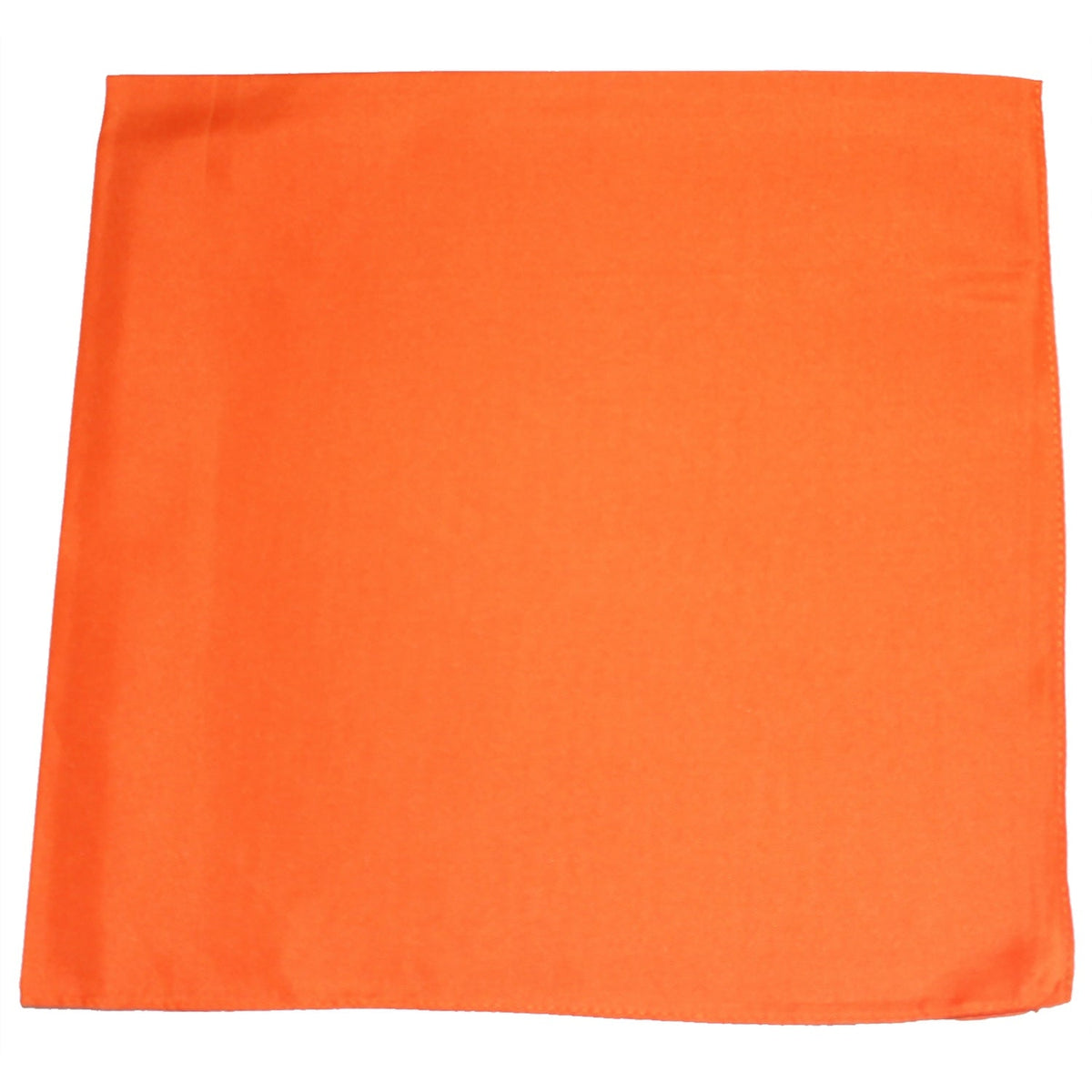18 Pack Polyester Bandanas Solid Colors 22 Inch Regular Size