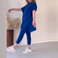 Fall Plus Size Knit Batwing Top & Bottom Set
