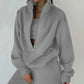 Fleece Sweater Casual Set