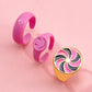 Vintage Embrace Hands Rings Set