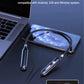 Playback Bluetooth Headphone Bass Wireless Headphones Sport Stereo Bluetooth Earphone Neckband Music Headset Updated Design with Industry Leading Sound & Improved Comfort, Long Wireless Range, Up to 24 Hours of Talk Time