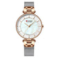 Women's Luxury Watches In Excellent Background And Zircon Designs Business Style Wristwatch Perfect Gift For Her
