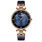 Women's Luxury Watches In Excellent Background And Zircon Designs Business Style Wristwatch Perfect Gift For Her