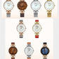 Women's Luxury Watches In Excellent Background And Zircon Designs Business Style Wristwatch Perfect Gift For Her