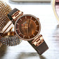 Women's Luxury Watches In Excellent Background And Zircon Designs Business Style Wristwatch Perfect Gift For Her